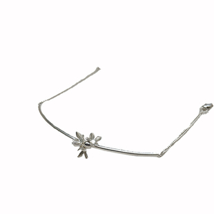 【睡莲 一寸十里】纯银手镯小众新中式高级感原创设计情人节礼物