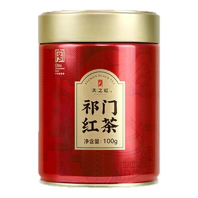 天之红祁门红茶官方旗舰店2025新茶叶蜜香浓香自饮祁红100g
