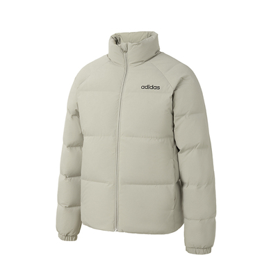 【自营】阿迪达斯ADIDAS男款女款防风连帽运动休闲羽绒服保暖鸭绒