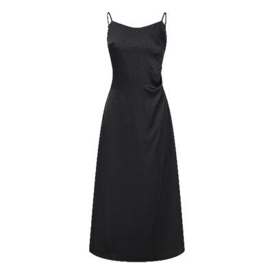 设计感浪漫度假显瘦中长裙