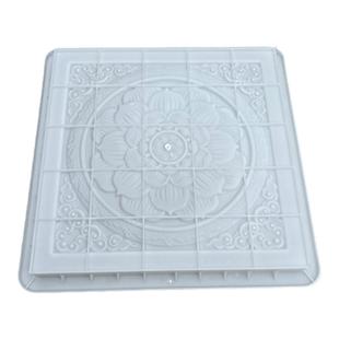 庭院地面水泥仿古地砖模板中式踏脚石磨具水泥砖模具汀步石磨大全