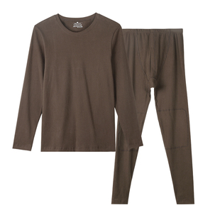 格凯服饰男士新疆棉特厚保暖内衣套装抗寒纯棉350克秋衣秋裤82888