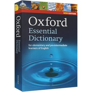 牛津基础英语词典 第三版 英文原版 Oxford Essential Dictionary辞典牛津初级英语词汇工具书可搭单词的力量 英文版 进口英语书籍