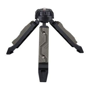 战术风三脚架桌面户外灯架野营手机直播微单相机稳定器露营灯支架