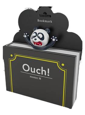 玖伍米橙ouch3d立体动物书签