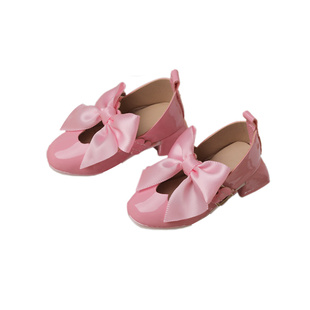 娃鞋bjd4分鞋蝴蝶结公主小皮鞋高级树脂sd娃鞋时尚淑女百搭搭现货