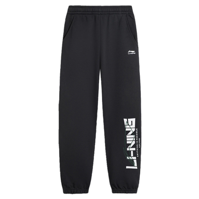 李宁男童加绒运动裤秋冬长裤卫裤