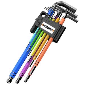 内六角扳手套装彩虹单个内6角公制六方六棱六边形螺丝刀工具大全