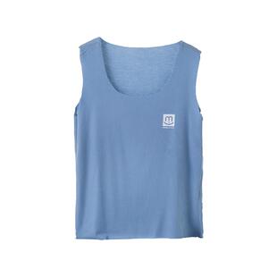 儿童背心男夏莫代尔内穿薄款中大童男孩跨栏坎肩白色冰丝宝宝内衣