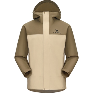 骆驼北风冲锋衣男三合一羽绒服外套户外防风防水进藏旅游登山服女