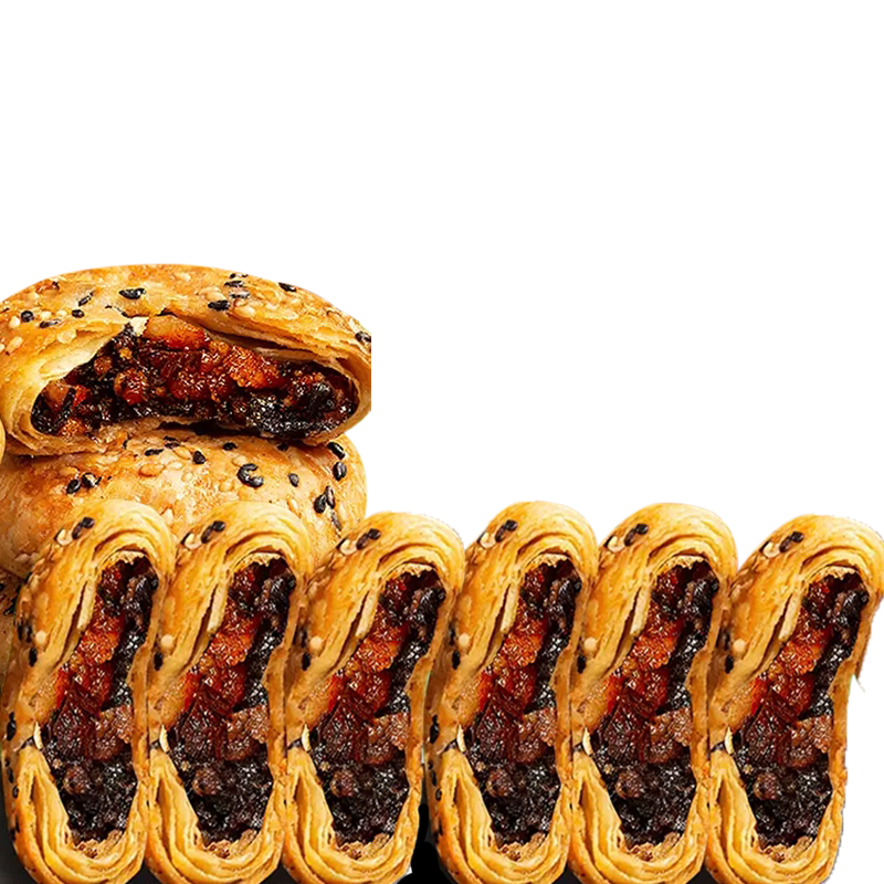 正宗黄山梅干菜扣肉烧饼安徽特产