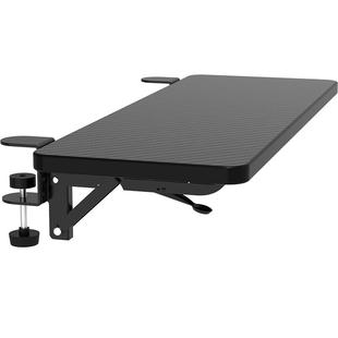 桌面延长板免打孔扩展延伸书桌神器电脑桌子折叠加长加宽台面书台