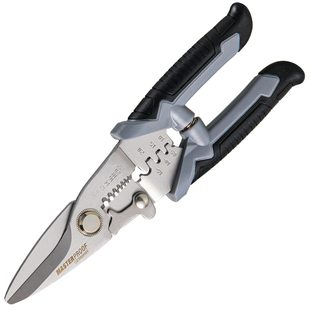 麦思德多功能电工剪刀专用高硬度工业用不锈钢剥线钳剪线钳电线剪