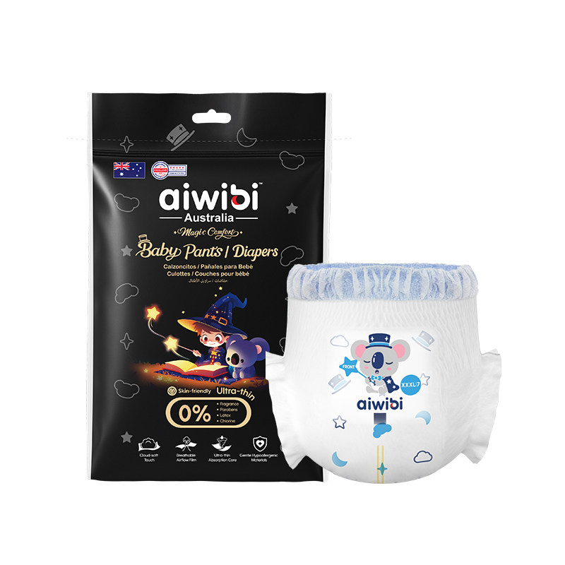 aiwibi爱汇贝无感拉拉裤魔法呼吸