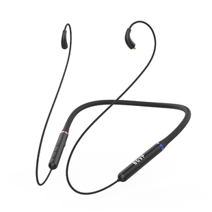 BGVP M1s蓝牙升级线亲肤长续航挂脖式解码耳放高清麦克风线控MMCX