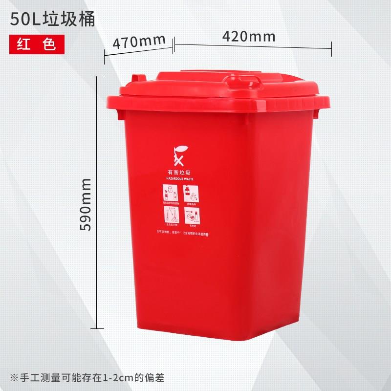 2023垃圾桶工厂 车间 用带轮子大垃圾桶大号环卫商用户外分类箱i.