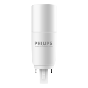 飞利浦LED灯管插拔式管G24D替换PLC2P灯管筒灯节能超亮二针插管