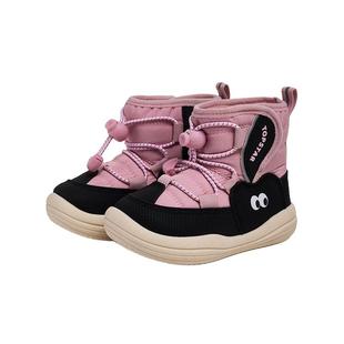 【冬上新】TOPSTAR儿童棉靴冬季宝宝靴加绒女童保暖男童雪地靴