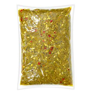 湖南特产红油正宗农家酸豆角商用整箱10斤缸豆下饭咸菜批发小包装