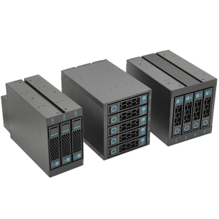 道和臻龙硬盘笼子三光驱位热插拔硬盘模组带背板机箱扩展5盘位SAS