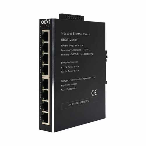 议价ODOT-ES314G-SFP/1光4电/SFP接口(不含光模块)/DC1248V供电