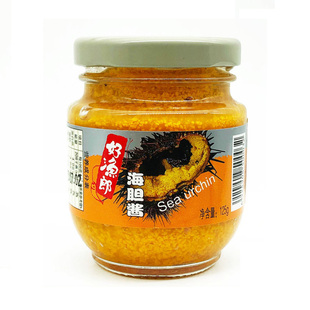 好渔郎海胆酱即食大连特产125g海胆黄刺身海鲜水产罐头餐饮酱料