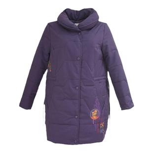 泰格服饰旗下品牌朗婷儿冬装新款中长款加大码休闲女装棉衣棉服