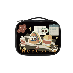 法式涂鸦手提平板包适用苹果ipad9第六代mini6华为matepad11英寸air5收纳包12.9寸可放键盘防摔保护包2024