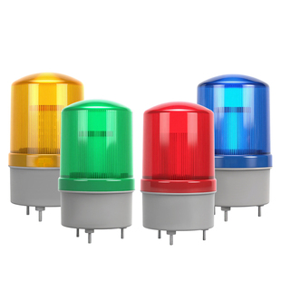 LTD-1101J旋转式磁吸24V安全警示灯LED爆闪烁灯12V声光报警器220V