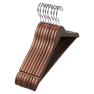 实木衣架家用挂衣防滑木质衣撑