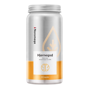 Noromega诺美嘉大脑鱼油1000mgDHA补脑记忆高中生学生备考80粒