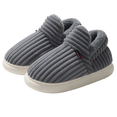 全包跟男士棉拖鞋大码加绒保暖