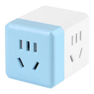 多功能魔方USB插座转换器插头多孔无线带开关电源面板接插线板