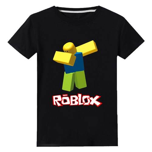 ROBLOX男童全棉短袖T恤夏季薄款透气上衣