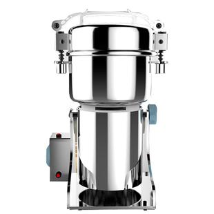 运邦中药材粉碎机商用磨药机五谷杂粮磨粉机研磨打粉机家用小钢磨