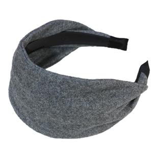 羊毛升级版~易梦玲同款格雷系灰色宽发箍女简约百搭气质发饰头饰