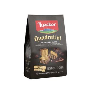 莱家威化饼干黑巧克力味粒粒装小袋进口休闲零食办公室学生下午茶