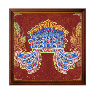 九龙九凤冠国潮拼图成人高难度异性拼插玩具高端相框摆件家居礼物