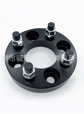 黑色法兰盘轮毂加宽垫片Adapter 汽车改装铝合金black spacer