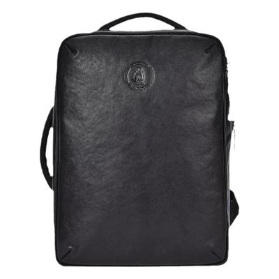 暇步士商务通勤大容量真皮双肩包