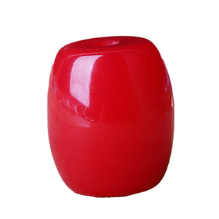 12乘14mm合成青金腰珠血珀桶珠顶珠隔片 仿蜜蜡琥珀对珠