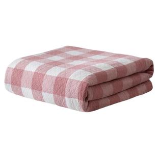 纯棉纱布毛巾被全棉毛巾毯儿童夏季午休毯床单三层盖毯成人空调毯