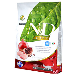 farmina法米娜法明娜猫粮成猫幼猫鸡肉石榴鲱鱼甜橙美毛高蛋白5kg