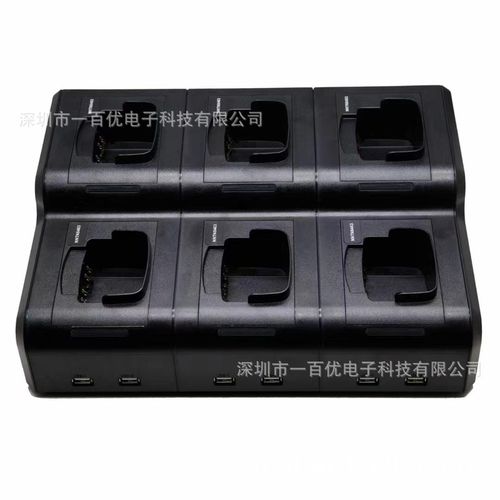 适用摩托GP328对讲机六连充PTX760智能六路联排充 带六个拓展USB