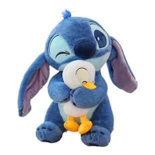 史迪仔玩偶公仔大号可爱毛绒史迪奇娃娃睡觉抱枕抱抱鸭送女孩礼物