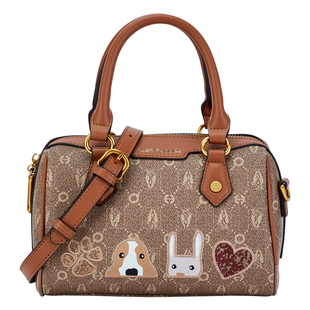 暇步士女包新款大容量手提包时尚可爱波士顿枕头包通勤单肩斜挎包