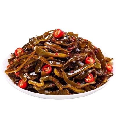 香辣海带丝零食下饭菜麻辣小包装开袋即食整箱商用早餐咸菜海味