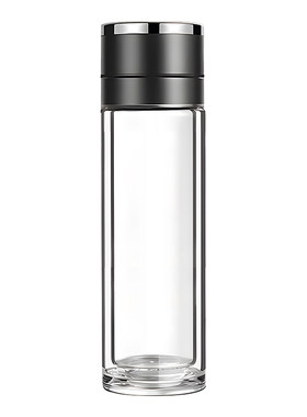 双层玻璃杯保温杯男款大容量水杯