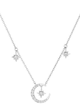 DODOGOGO芒星月牙项链女款