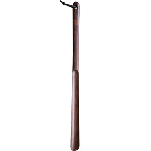 木上进口北美黑胡桃鞋拔子超长穿鞋神器提鞋器长柄实木鞋拔子家用